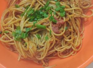 Gambar Pasta Gochujang Goreng Udang Kecil