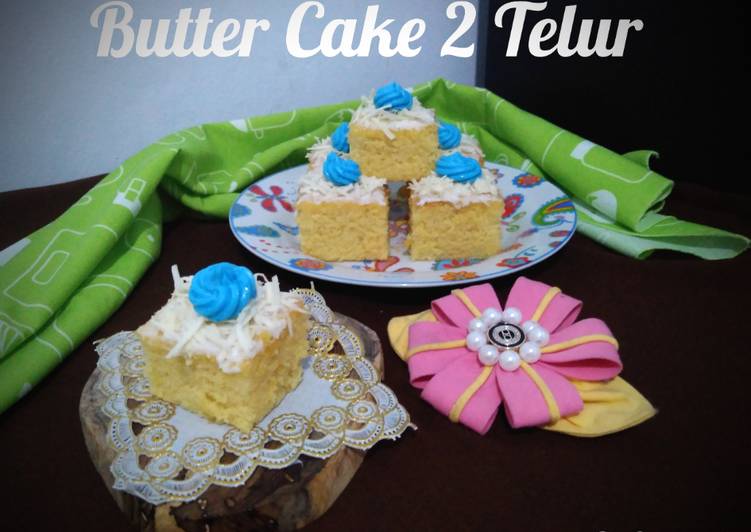 Butter Cake 2 Telur