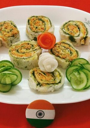 A picture of Pinwheel Sandwich.