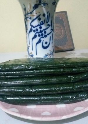 صورة لوصفة تفريز الملوخية الخضرا