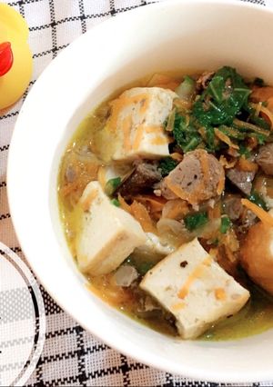 Foto resep Mpasi Tumis Ati Ayam Tahu 12m+