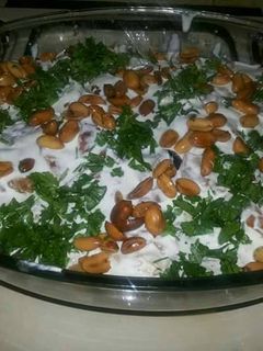 صورة لوصفة فتة المقدوس