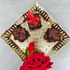 A picture of Fudgy Chocolate Brownies.
