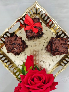 A picture of Fudgy Chocolate Brownies.