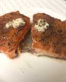 焦糖鮭魚排 - 簡易烤箱料理