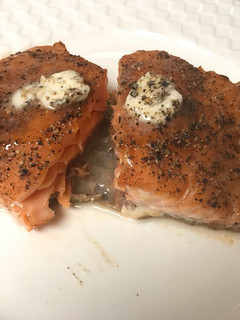 焦糖鮭魚排 - 簡易烤箱料理 的食譜成品照片
