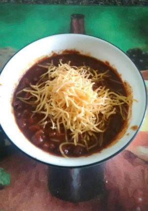A picture of Easy Beefy Chili GF.