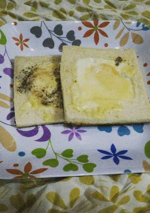 Foto resep Cheesy Egg Toast