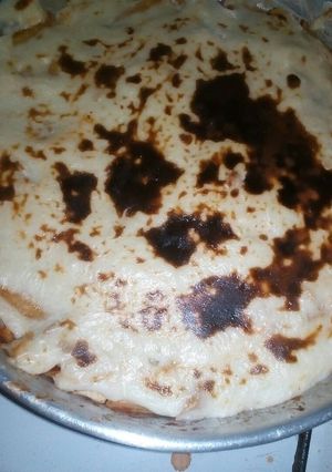 صورة لوصفة معكرونه بالبشاميل