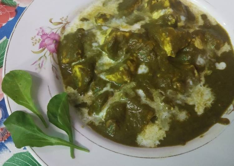 Recipe of Speedy Palak paneer