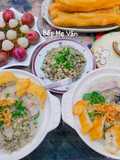 Cháo Hến Sườn Và Nấm Rơm