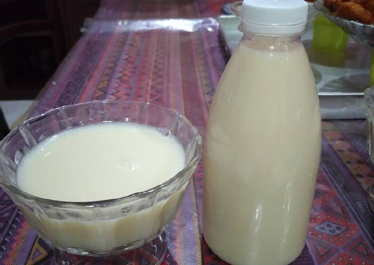 Cara Gampang Menyiapkan Susu kedelai yang Enak Banget