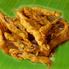 A picture of Banana flower fritters.