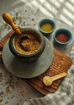 عکسی از دستور ادویه زعتر
