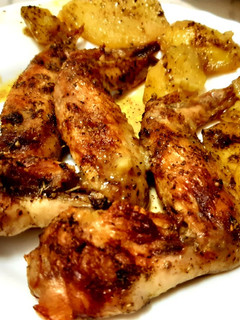 Una foto de Alitas de pollo al horno
