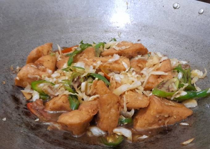 Resep Sayur Tahu Cabe Hijau Oleh Una Rizka Cookpad