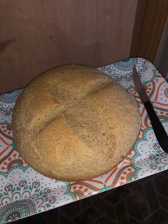 Una foto de Pan integral casero