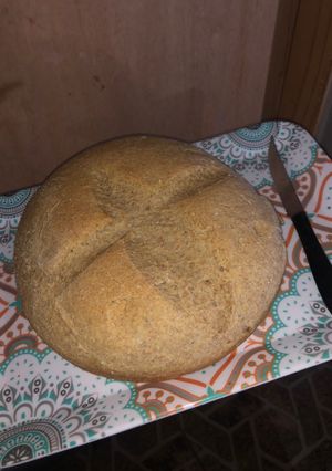 Una foto de Pan integral casero