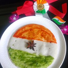 A picture of Tricolour Dosa.