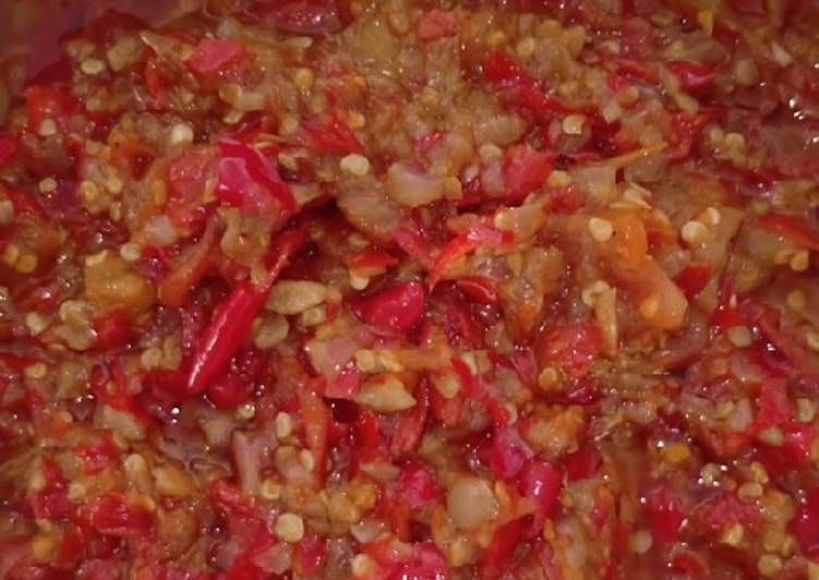 Kiat-kiat mengolah Sambal bawang merah ???? enak