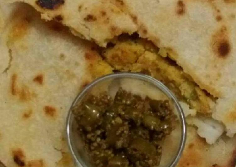 Steps to Make Speedy Stuffed rice paratha