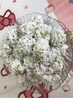 Foto resep Klepon Ketan Gula Merah kenyal no kapur sirih