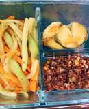 EAT CLEAN - CÁ BASA ÁP CHẢO MIX RAU CỦ XÀO