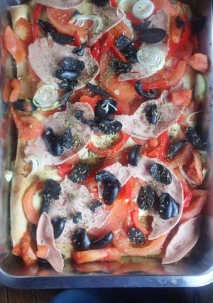 Una foto de Pizza 🍕 rústica
