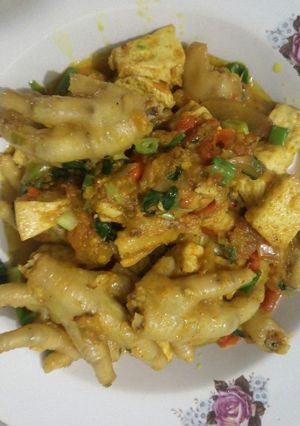 Foto resep Rica-rica ceker pedas