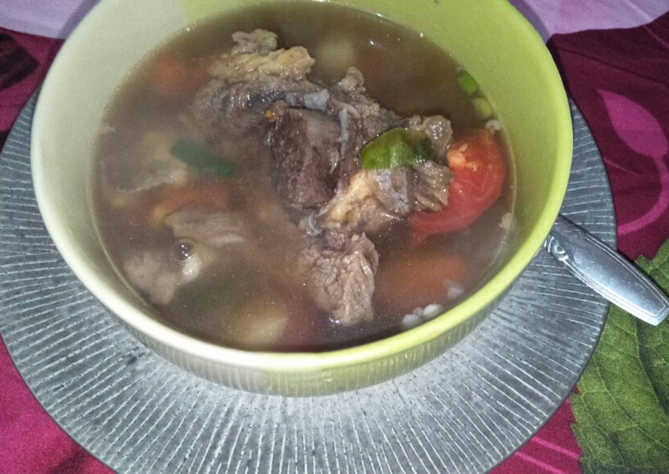 Sup Pedas Daging Sapi