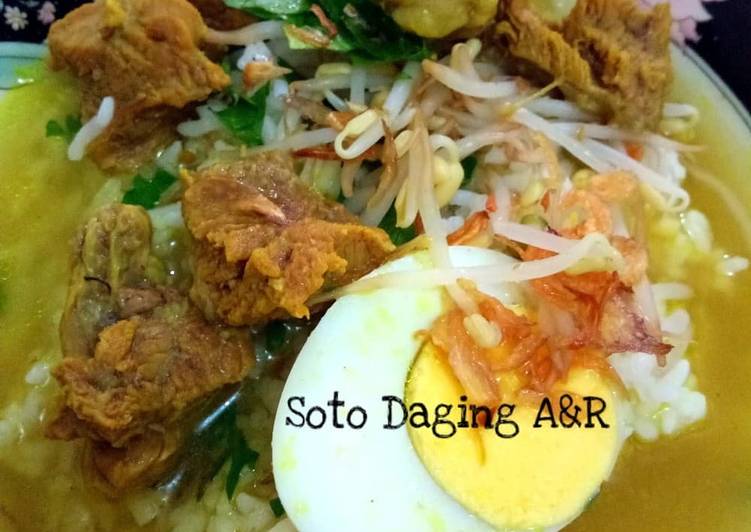 Resep Soto daging jawa yang Lezat Sekali