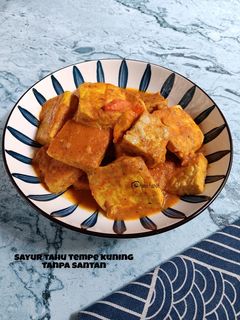 Foto resep Sayur tahu tempe kuning tanpa santan