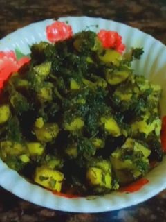 सोया मेथी कि सब्ज़ी (Soya methi ki sabzi recipe in hindi) रेसिपी मुख्य फोटो