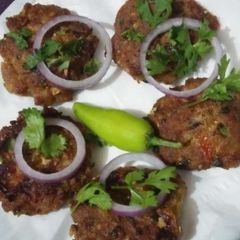 A picture of Chappli kabaab.