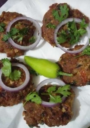 A picture of Chappli kabaab.