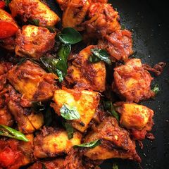 A picture of Kerala Fish Fry.