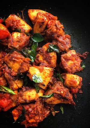 A picture of Kerala Fish Fry.