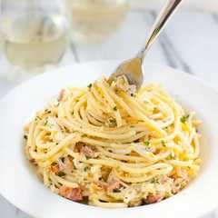 รูปของ Pasta spageti carbonara