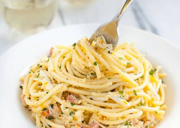 Resep Spaghetti Carbonara Chef Juna Belajar