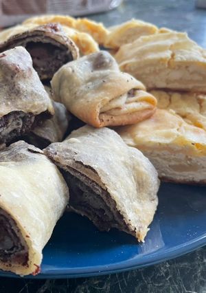 Túrós és mákos rétes recept fotója