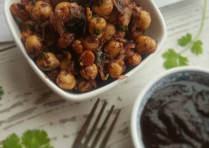 Kokum chickpeas salad