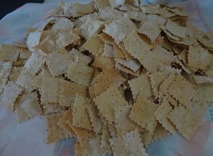 Foto de Bolachas marinheiras com sementes de chia
