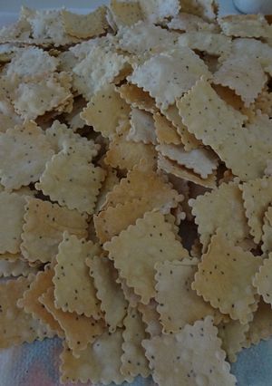 Foto de Bolachas marinheiras com sementes de chia