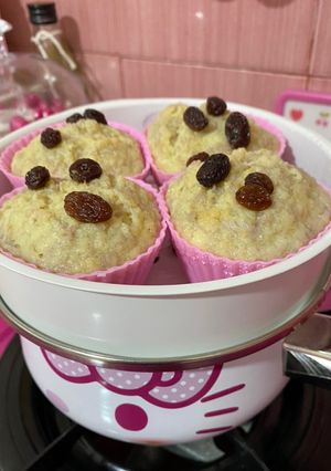 Foto resep Banana cupcake • diet recipes👩🏻‍🍳