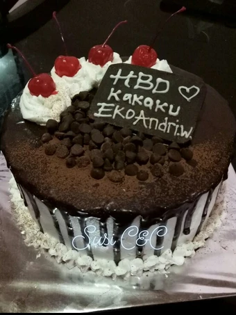 Cara Gampang Menyiapkan Resep  Base cake ultah rasa coklat yang Lezat Sekali, Bisa Manjain Lidah