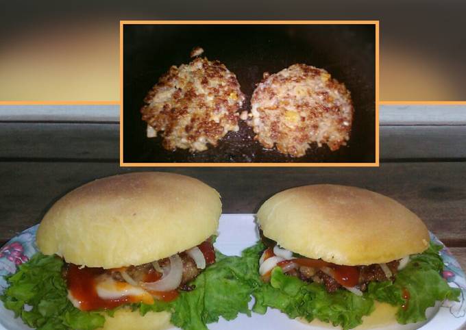 Anti Ribet, Bikin Patty Burger a.k.a Daging Isi Burger Murah