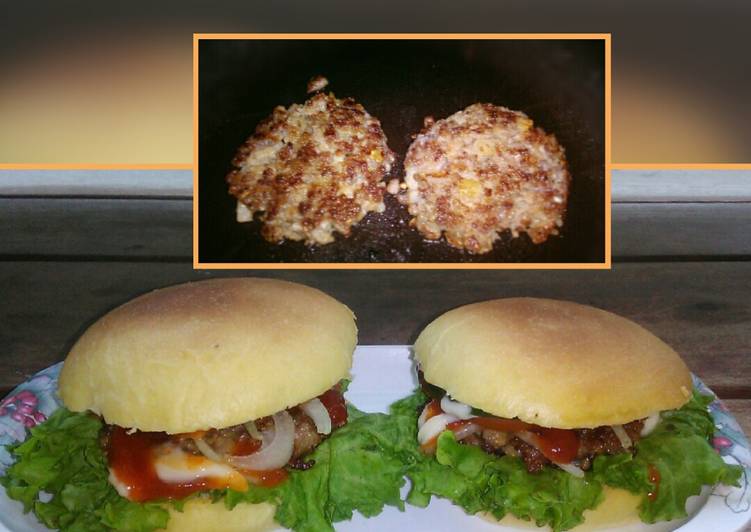 Patty Burger a.k.a Daging Isi Burger