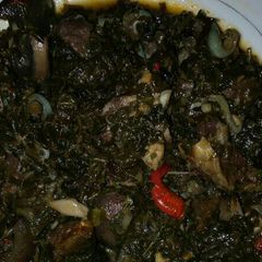 A picture of Vegetable soup.