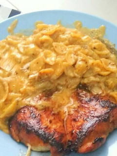 Foto resep Pasta dengan saus Keju & ayam panggang ala cc
