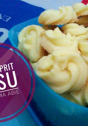 Foto resep Kue Semprit Susu GER (Gurih, Enak, Renyaaaahhhh) 😘